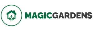 Logo van Magic Gardens tuin verbouwingen veranda's, overkappingen en carports